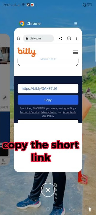 how to generate short link for Facebook #shortlinks #bitly