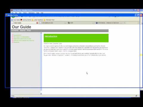 Dynamic HTML content through DITA 4 of 6
