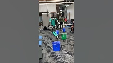 Digit robot avoiding obstacles  🤖