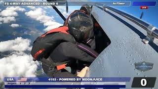 2023 Advanced 4-way Formation Skydiving Team: Powered By Moonjuice