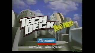 2000 Tech Deck Pee Wee Trick Boarders Skateboard Toys Commercial