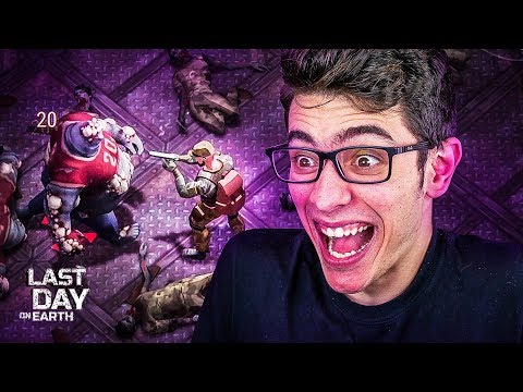 INVADI O 2º ANDAR DO BUNKER E LIMPEI TUDO! - Last Day On Earth #10