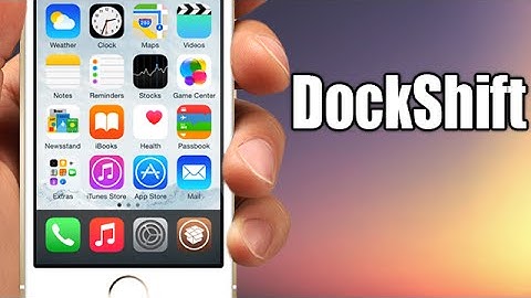 DockShift - iOS 8 Jailbreak Cydia Tweak