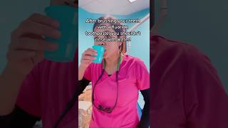 Dont Rinse Your Mouth After Brushing Your Teeth With Fluoride Toothpaste,Just Spit