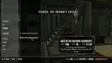 Skyrim AE Legendary Difficulty Ep 201 The Pilgrim