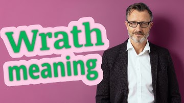 Wrath | Meaning of wrath 📖