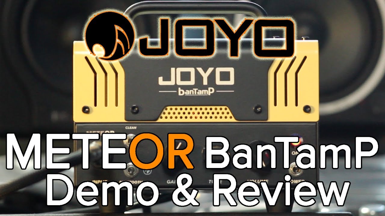 JOYO Audio BanTamP MeteOR Mini Tube Amp Head Demo & Review by