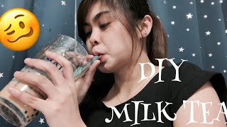 DIY  TAPIOCA MILK TEA ! |#DIYタピオカミルクティー!