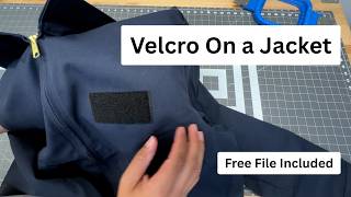 How to Embroider Velcro on a Jacket