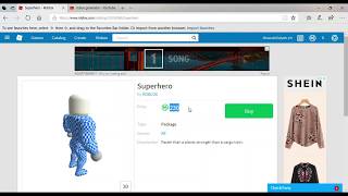 How To Get The Superhero Package For Free Not Working Anymore Youtube - roblox free superhero body