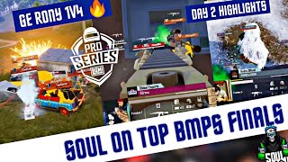 Soul Top BMPS Finals 🚀| GE Rony 1vs4 | Hydra,OR,Xo DAY 2 HIGHLIGHTS