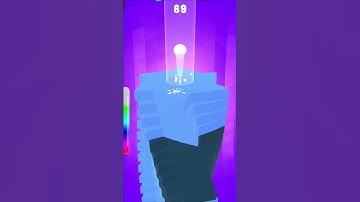 70 LAVEL COMPLETE IN DROP STACK BALL 🏀 GAME NEW VIDEO!#gaming #dropstackball #shorts #shortsfeed