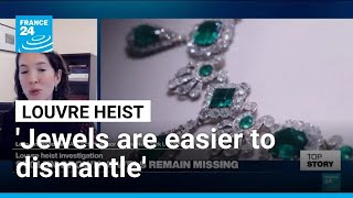 Louvre heist: Jewels are easier to dismantle and put on the market • FRANCE 24 English