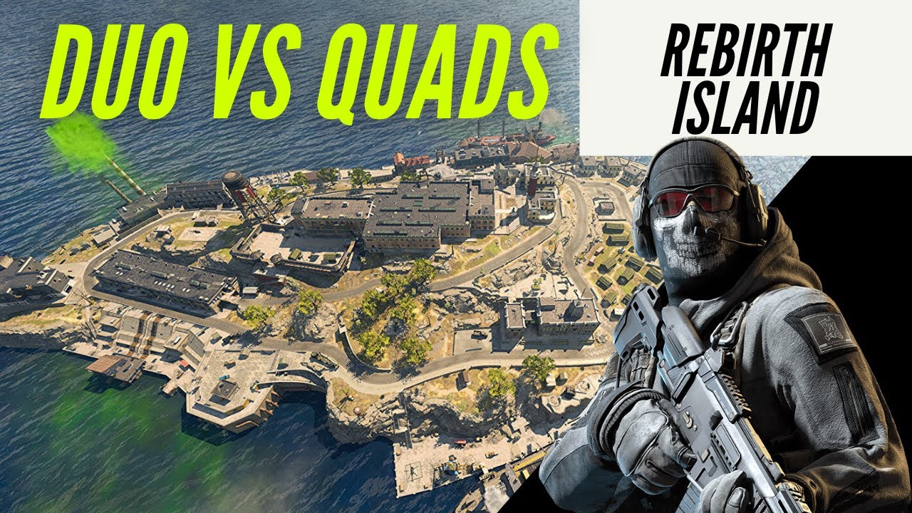 Rebirth Island Duo Vs Quads because teammates left the game - YouTube