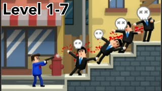Mr bullet 3d level 1-7 / señor bala 3d screenshot 1