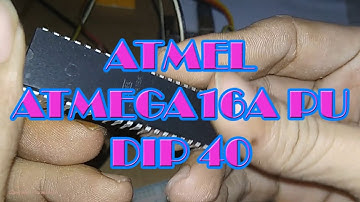 Build DIY ATmega16 Arduino MinSys MightyCore 8mhz Internal Oscillator Burn Bootloader & Blink Sketch