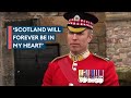 Emotional Edinburgh Garrison Sergeant Major says goodbye to Scotland