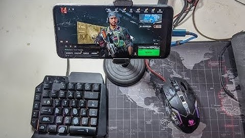 Playing Delta Force with Keyboard and Mouse on Phone Full Match!