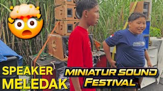 Speaker Sdanai Keluar Asap Langsung Panik Miniatur Shound Jls  bocil miniatur middle speaker 