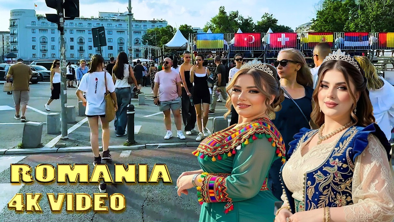 Bucharest & Romania in 4K: Stunning Views & Relaxing Music