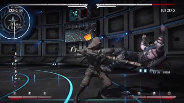 Mortal Kombat X: Kung Jin (Ancestral) 44% corner combo