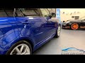 Stunning Range Rover SVR in Estoril Blue polished to perfection