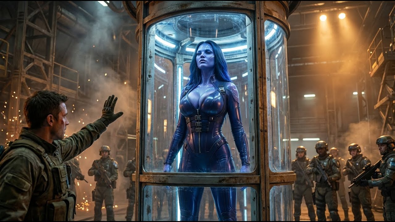 She was a “forbidden” alien girl… until a human stopped her with a single gesture.