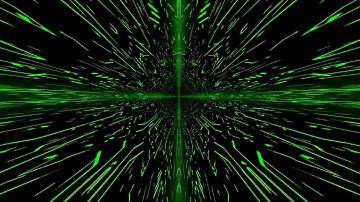 Green Tunnel Abstract HD Background Video Loop