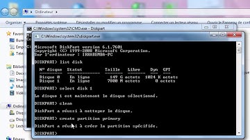 Comment Booter une clé USB (FLASH DISK)  en CMD( Commandes MS DOS).
