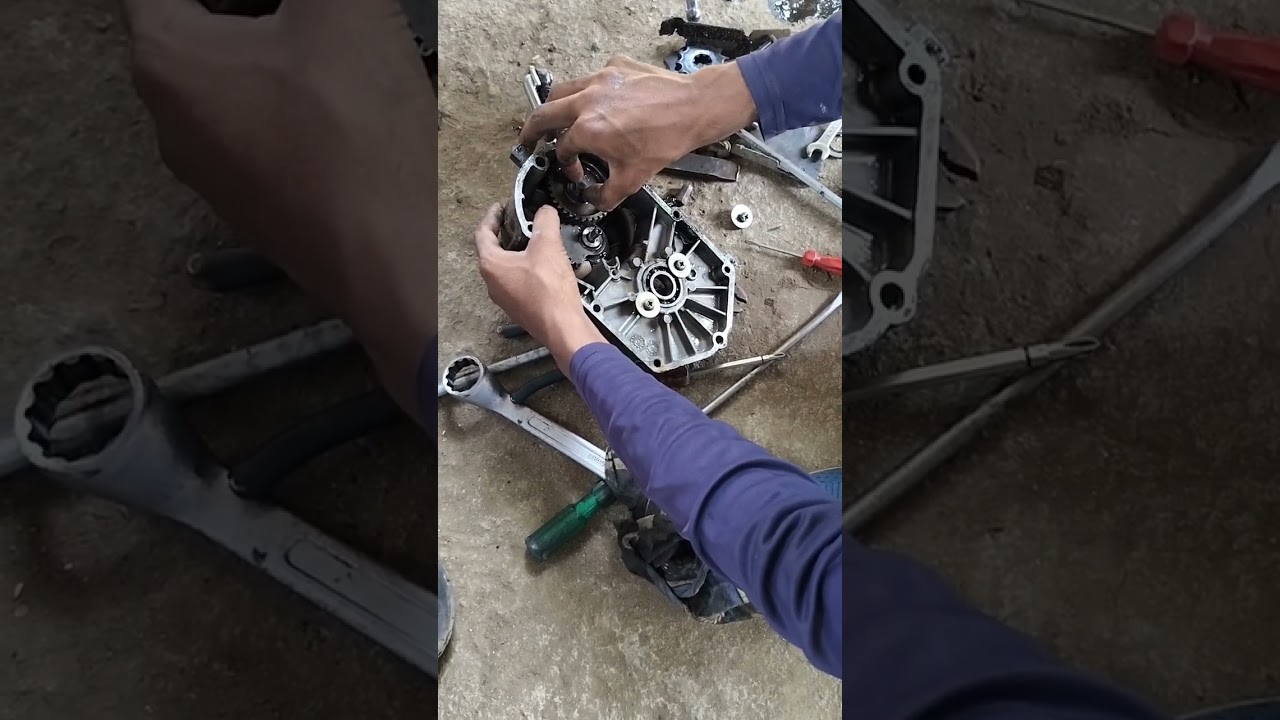 TVS super XL kick spring remove