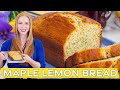 Easy Maple Lemon Poppy Seed Bread Recipe | with Maple from Canada