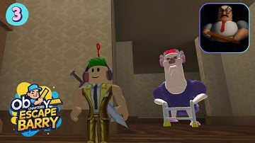 Obby Chapters: Escape Barry – Escaping the Grumpy Gran Madness!