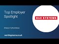 Top employer spotlight  bae systems  return to work week 2023