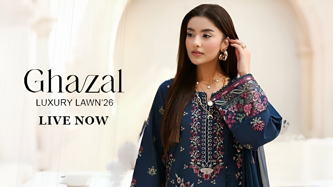 Ramsha Luxury Lawn Unstitched Collection 2026 | Ramsha New Summer Lawn Unstitched Collection 2026