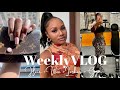 WEEKLY VLOG| MAINTENANCE VLOG( WAX, HAIR, NAILS, LASHES) + WORKOUTS TO LOSE FAT FAST!! + MORE