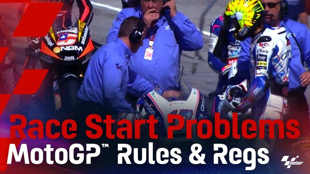 MotoGP™ Rules and Regs Race Start Problems YouTube