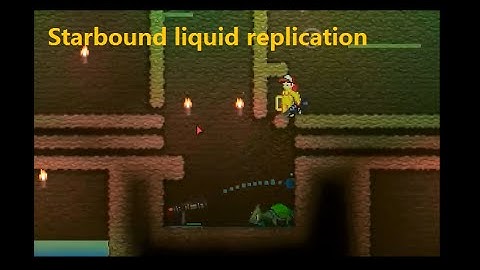 Starbound - liquid replication