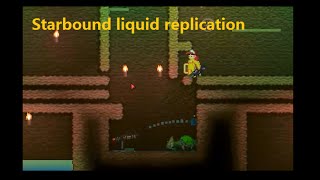 Starbound - liquid replication