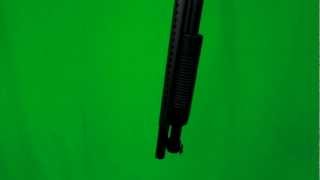 shotgun pull out from above with one hand - HD green screen footage