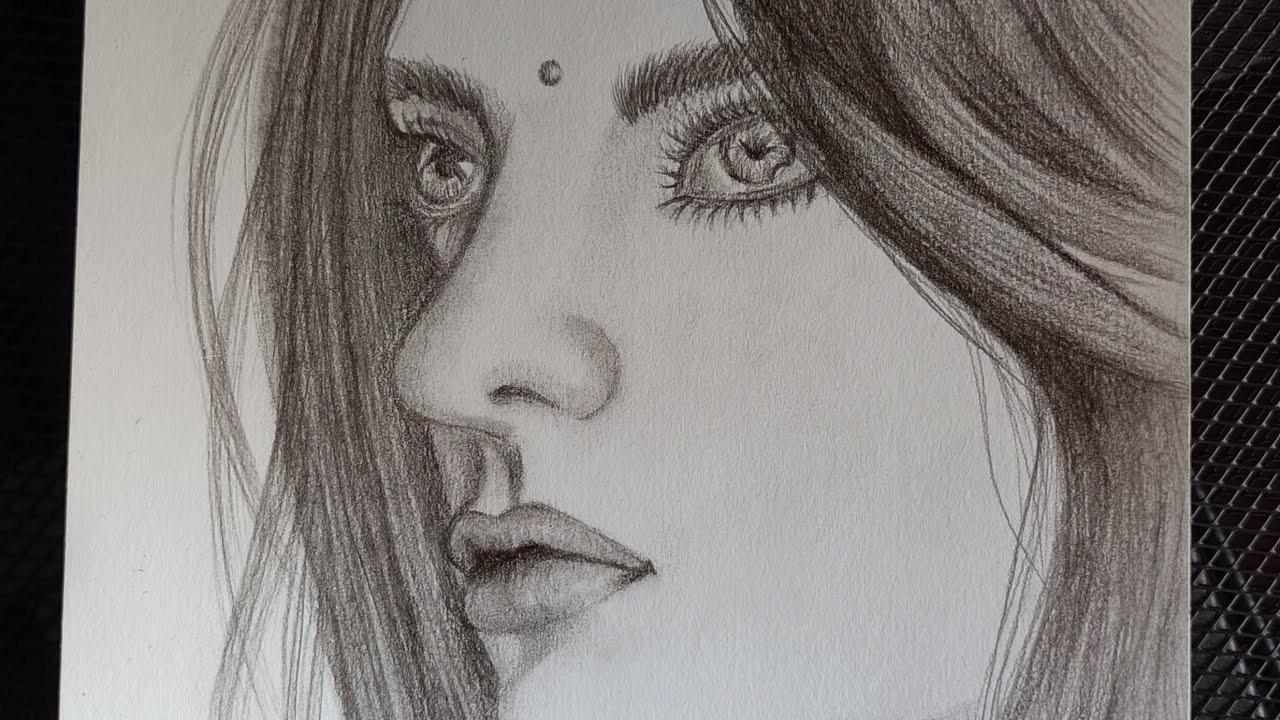 Charcoal portrait drawing | Live stream | ASK_arts - YouTube