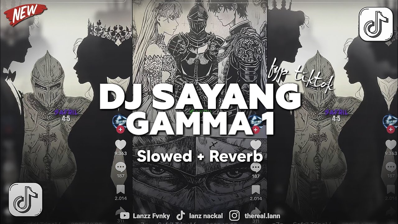 DJ SAYANG GAMMA1 SLOWED REVERB - VIRAL TIKTOK !!!
