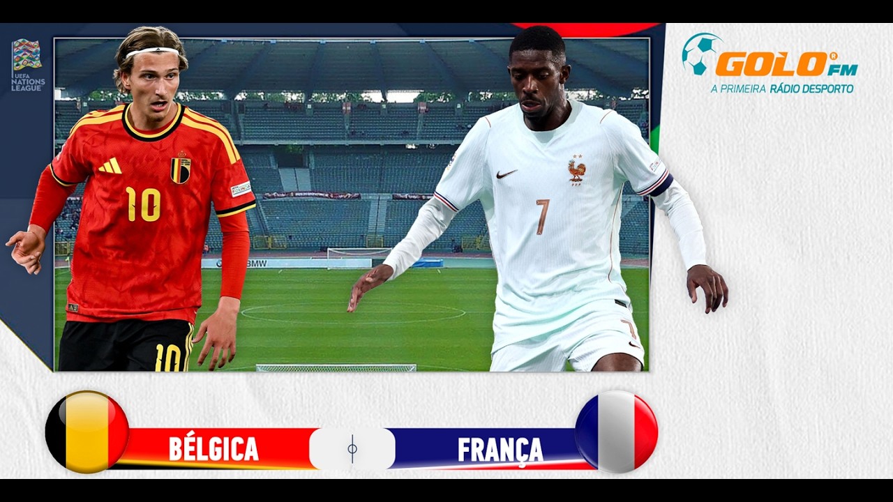 DIRETO ᯓ⚽️ Bélgica vs França