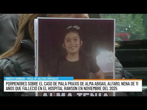 Alleged malpractice in the death of 11-year-old Alma Abigail Alfaro at Rawson Hospital in 2025