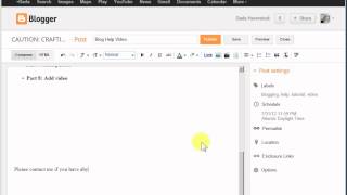 Blog Tutorial Part 5 Linking words to URLs screenshot 3