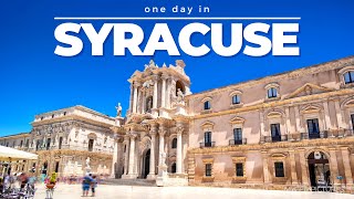 ONE DAY IN SYRACUSE (ITALY) | 4K 60FPS | A UNESCO World Heritage Site on the East Coast of Sicily