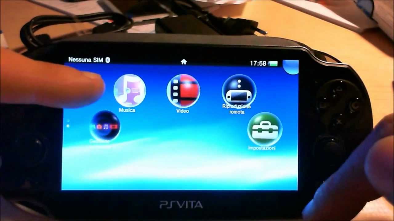 PS Vita Primo avvio, app e altro.... YouTube