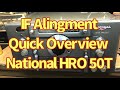 National hro 50t  if alignment a quick overview  the vintage audio life