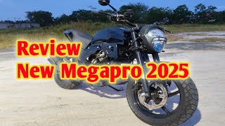 Modifying the New Megapro into a Street Fighter | Garage Darul104