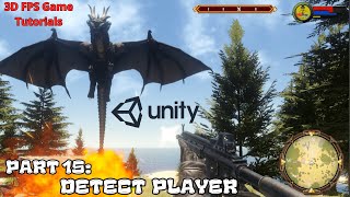 Part 15: Enemy - Detect Player | 3D FPS Game in Unity Tutorial Series For Beginners 2024