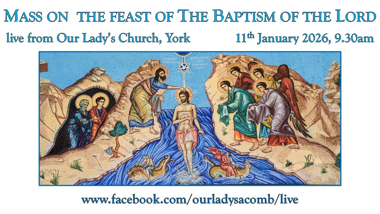11 January 2026: Mass on the feast of The Baptism of the Lord - YouTube
